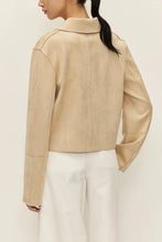 Load image into Gallery viewer, ELODIE Vegan Suede Boxy Jacket
