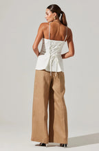 Load image into Gallery viewer, ASTR The Label Nori Button Front Top