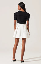 Load image into Gallery viewer, ASTR The Label Analissa Pointelle Sailor Collar Cardigan