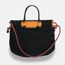 Load image into Gallery viewer, SANS-ARCIDET PARIS Atacama Raffia City Tote Bag