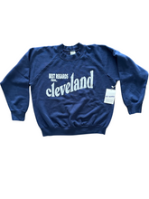 Load image into Gallery viewer, BEST REGARDS Vintage CLE Postcard Sweatshirt