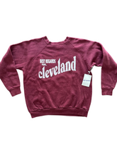 Load image into Gallery viewer, BEST REGARDS Vintage CLE Postcard Sweatshirt