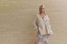 Load image into Gallery viewer, CURAAE_seville_wrap_cardigan_ivory_THDSHOPPE_2024