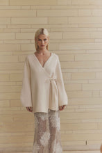 Load image into Gallery viewer, CURAAE_seville_wrap_cardigan_ivory_THDSHOPPE_2024
