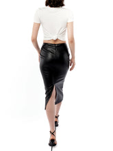 Load image into Gallery viewer, LBLC The Label Eddie Vegan Leather Skirt