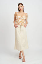 Load image into Gallery viewer, EN SAISON Caroline Denim Midi Skirt