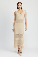 Load image into Gallery viewer, EN SAISON Ruby Crochet Midi Dress