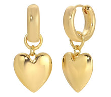 Load image into Gallery viewer, LEEADA That's So Goode Heart Earrings