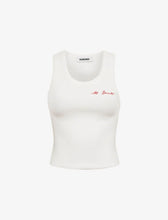 Load image into Gallery viewer, RUMORED Yankee Ribbed Tank "Al Dente"