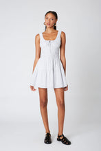 Load image into Gallery viewer, NIA Salt Ruched Mini Dress