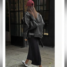 Load image into Gallery viewer, Rumored_market_midi_dress_black_90's_minimalist