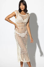 Load image into Gallery viewer, LUSANA Flynn Crochet Dress