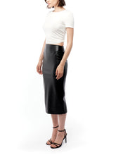Load image into Gallery viewer, LBLC The Label Eddie Vegan Leather Skirt