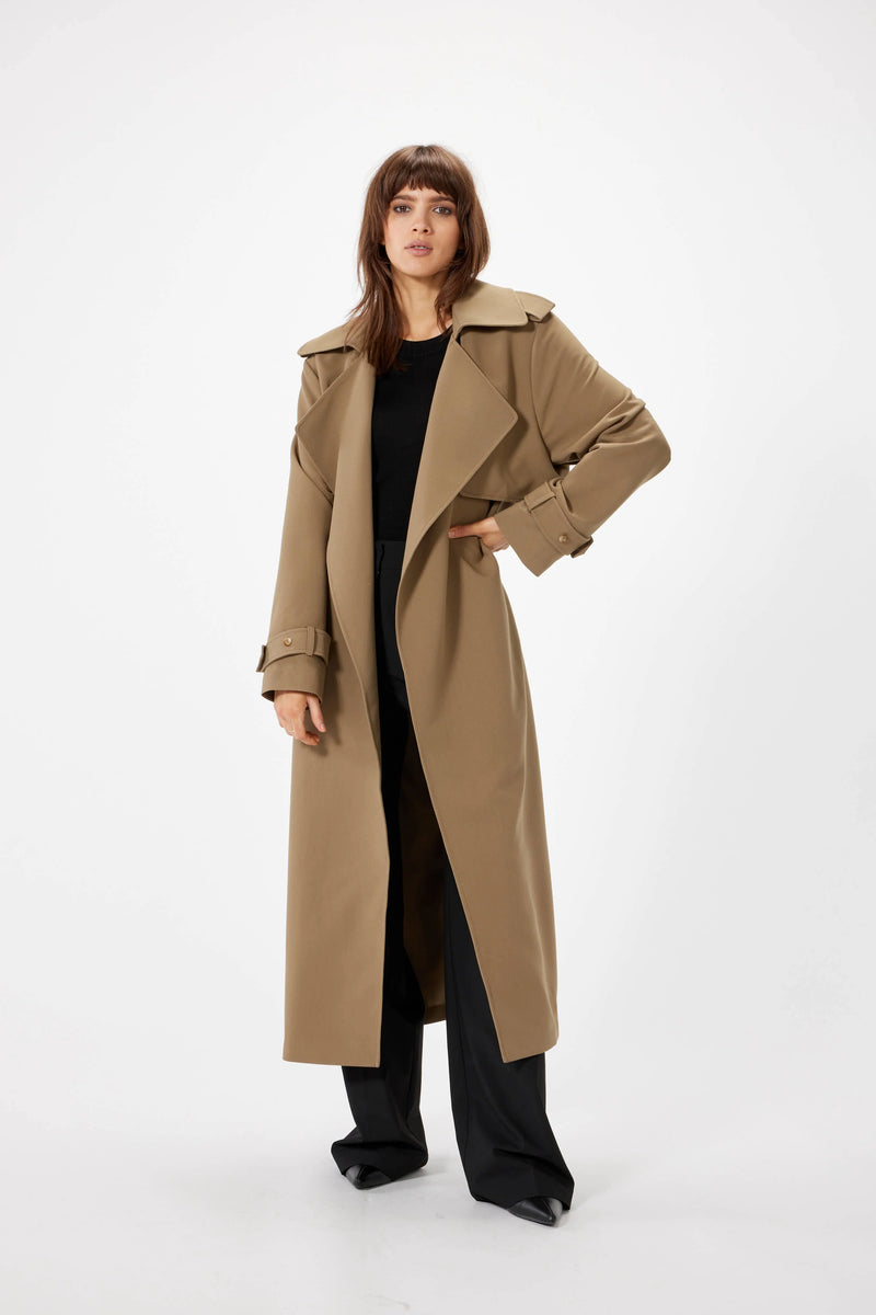 未使用 Kirov SHAREEF OVER SIZE TRENCH COAT 未使用 Kirov SHAREEF OVER SIZE TRENCH COAT Army Green