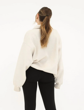 Load image into Gallery viewer, Rumoured_airport_sweatshirt_oat_THDShoppe