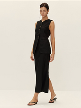 Load image into Gallery viewer, ELODIE Camille Linen Maxi Skirt