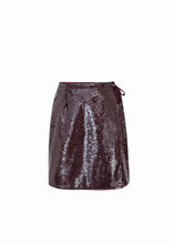 Load image into Gallery viewer, FRNCH-Paris-Bordeaux-sequin-wrap-skirt-thdshoppe-holiday
