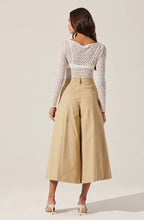 Load image into Gallery viewer, ASTR The Label Rowen Pleated Culotte Pants