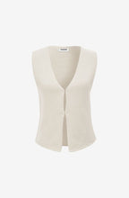Load image into Gallery viewer, prince-street-top-ecru-knit-vest-Rumored
