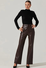 Load image into Gallery viewer, ASTR The Label Vance Vegan Leather Pants