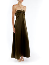 Load image into Gallery viewer, LBLC The Label Blake Silk Halter Dress