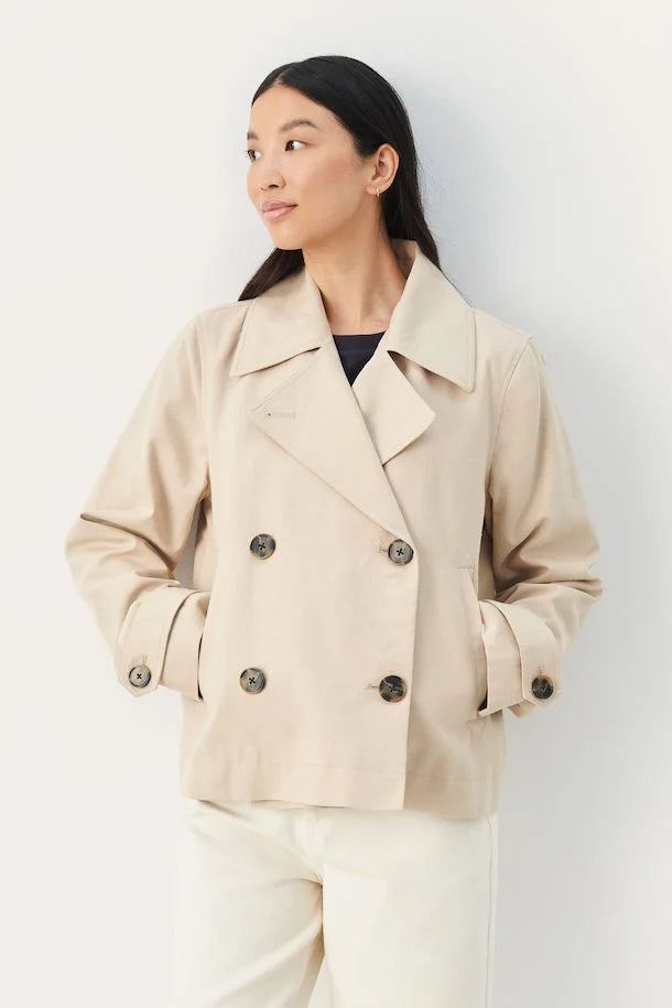 PART TWO Sifs Short Trench Jacket – THD Shoppe