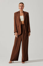 Load image into Gallery viewer, ASTR The Label Kara Criss-Cross Pleated Wide Leg Pants