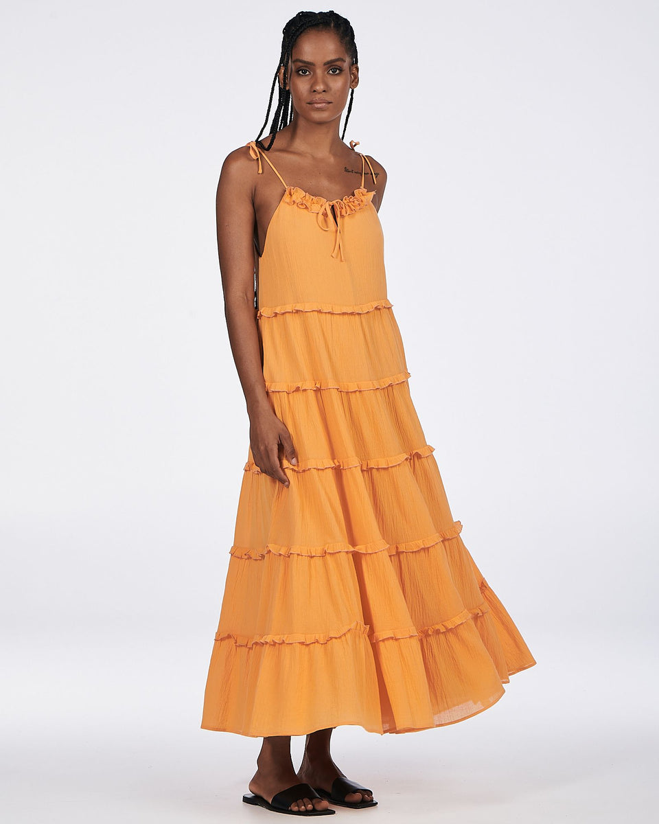 Charlie Holiday - Senorita Maxi Dress in Apricot Charlie Holiday - Senorita Maxi Dress in Apricot