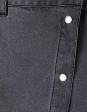 Load image into Gallery viewer, ENA PELLY Ally Asymmetrical Denim Skirt