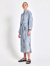 Load image into Gallery viewer, ENA PELLY Python Utility Shirt Dress