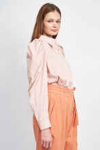 Load image into Gallery viewer, EN SAISON Aitana Cotton Poplin Stripe Blouse