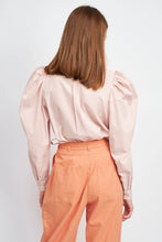 Load image into Gallery viewer, EN SAISON Aitana Cotton Poplin Stripe Blouse