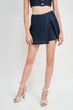 Load image into Gallery viewer, EN SAISON Julia Denim Mini Skort