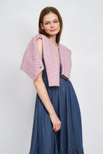 Load image into Gallery viewer, EN SAISON Sirka Puffed Sleeve Cardigan
