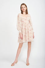 Load image into Gallery viewer, EN SAISON Eaven Mini Babydoll Dress