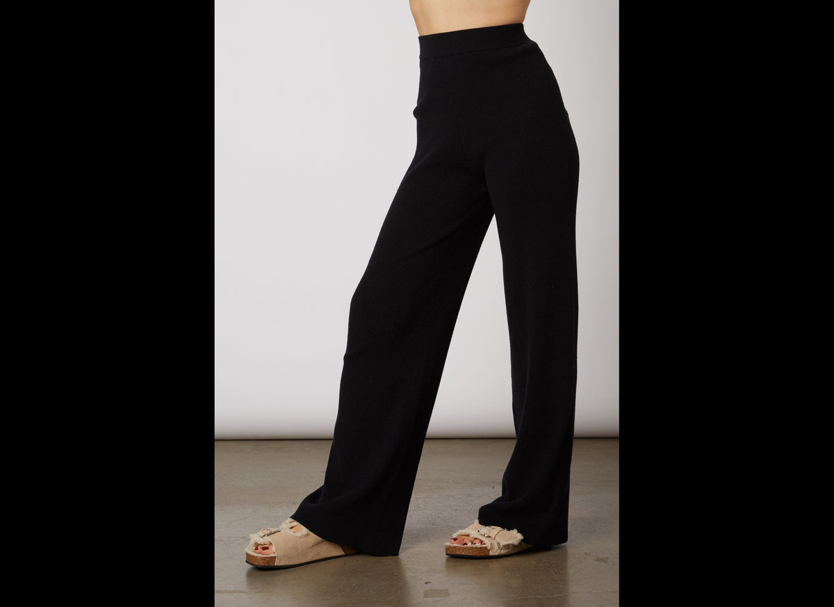 NIA Elle Ribbed Knit Pants THD Shoppe NIA Elle Ribbed Knit Pants THD Shoppe