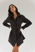 Load image into Gallery viewer, SOVERE STUDIO Capture Corset Shirt Dress