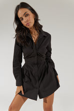 Load image into Gallery viewer, SOVERE STUDIO Capture Corset Shirt Dress