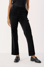 Load image into Gallery viewer, PART TWO Birdie Velvet Straight Leg Trousers