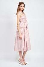 Load image into Gallery viewer, EN SAISON Reagan Striped Midi Dress