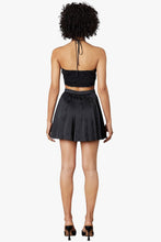 Load image into Gallery viewer, NIA Bobbi Satin Pleated Skort