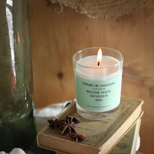 Green Mint, Sauvignon, Anise Blend Candle