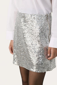 PART TWO Maliva Sequin Skirt