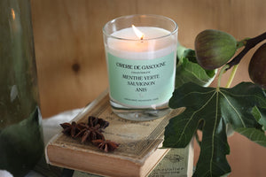Green Mint, Sauvignon, Anise Blend Candle