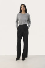 Load image into Gallery viewer, PART TWO Cherras Sequin Stripe Tuxedo Pants