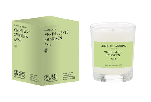 Green Mint, Sauvignon, Anise Blend Candle