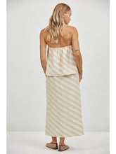 Load image into Gallery viewer, A.REN Lara Woven Striped Halter Top
