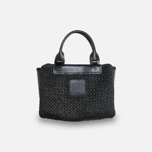 Load image into Gallery viewer, SANS-ARCIDET PARIS Colette Leather Handle Raffia Bag