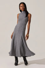 Load image into Gallery viewer, ASTR The Label Haylie Sleeveless Turtleneck Jersey Dress