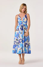 Load image into Gallery viewer, ASTR The Label Janna Plunge Midi Dress